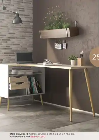 Møbelringen Oslo skrivebord tilbud