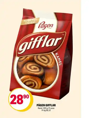 Coop Extra Pågen Gifflar tilbud