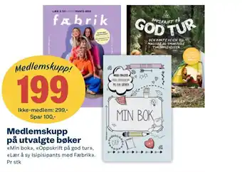 Coop Extra Medlemskupp På Utvalgte Boker tilbud