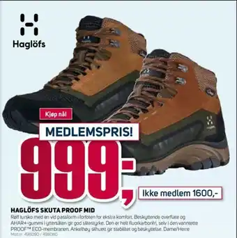 Sport 1 Haglöfs Skuta Prook Mid tilbud