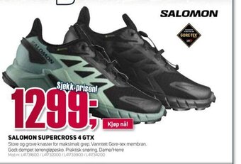 Sport 1 Salomon Supercross 4 GTX tilbud