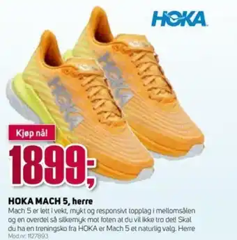 Sport 1 Hoka Mach 5, Herre tilbud
