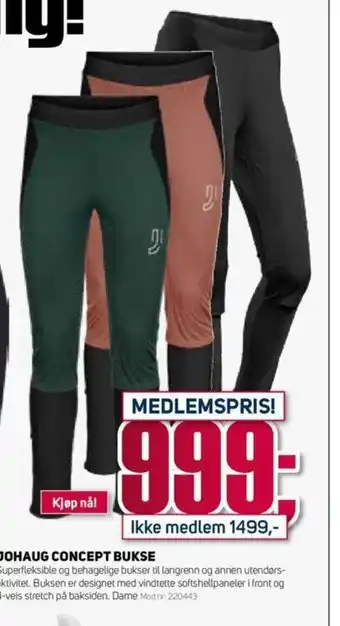 Johaug Conceptbukse