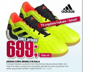 Sport 1 Adidas Copa Sense.3 IN Sala tilbud