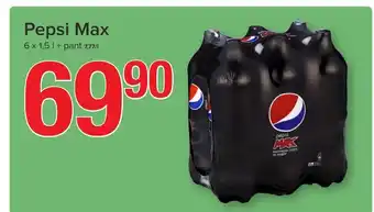 Spar Pepsi Max 6 x 1.5 L tilbud