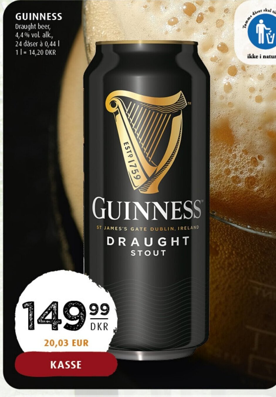 Scandinavian Park Guinness tilbud