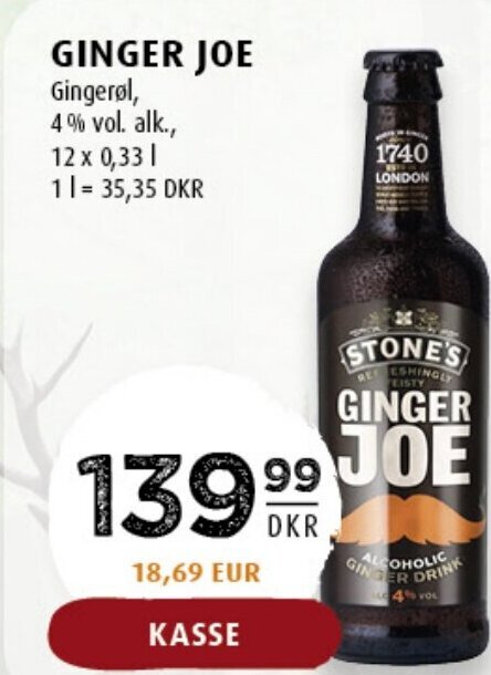 Scandinavian Park Ginger Joe tilbud
