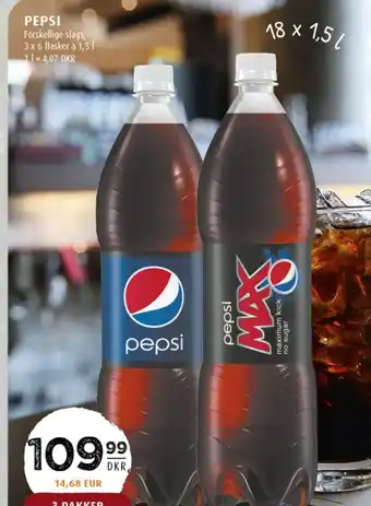 Scandinavian Park Pepsi 1.5 L tilbud