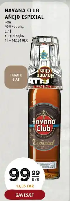 Scandinavian Park Havana Club Añejo Especial tilbud