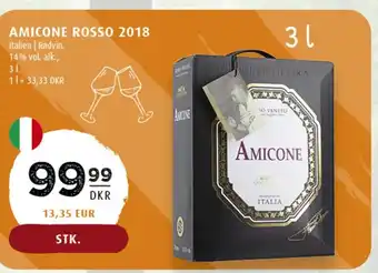 Scandinavian Park Amicone Rosso 2018 tilbud