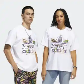 Adidas Love unites trefoil t-skjorte (unisex) tilbud