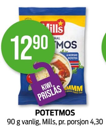 Kiwi Mills potetmos tilbud
