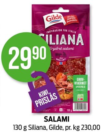 Kiwi Gilde salami tilbud
