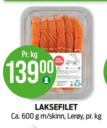 Kiwi Lerøy laksefilet tilbud