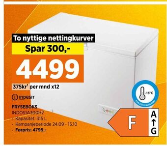 POWER Fryseboks tilbud