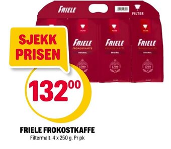 Coop Extra Friele Frokostkaffe tilbud