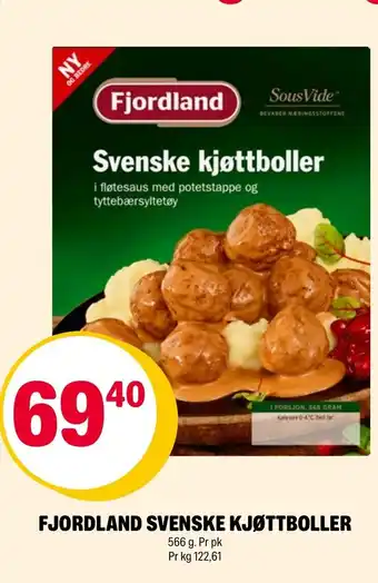 Fjordland Svenske Kjøttboller