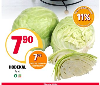 Coop Extra Hodekål tilbud