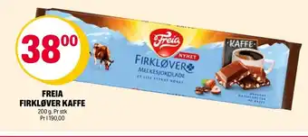 Coop Extra Freia Firkløver Kaffe tilbud