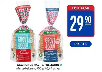 Rema 1000 G&g runde havre/fullkorn tilbud
