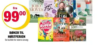 Coop Extra Bøker Til Høstferien tilbud