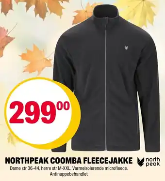 Coop Extra Northpeak Coomba Fleece Jakke tilbud
