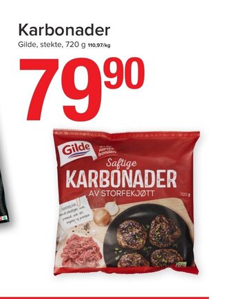 Spar Karbonader Gilde tilbud