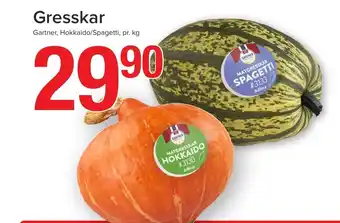 Spar Gresskar Gartner tilbud