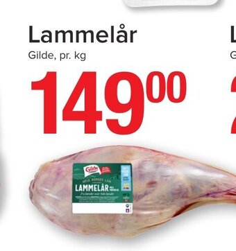 Spar Lammelår Gilde tilbud