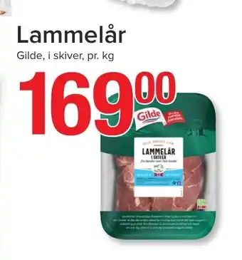 Spar Lammelår Gilde i skiver tilbud