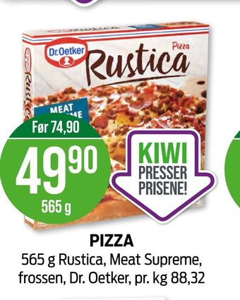 Kiwi Pizza tilbud