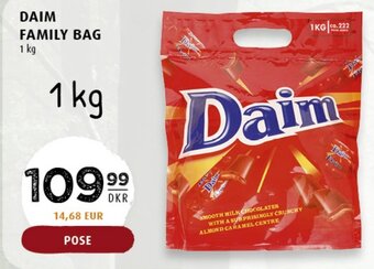 Scandinavian Park Daim Family Bag tilbud