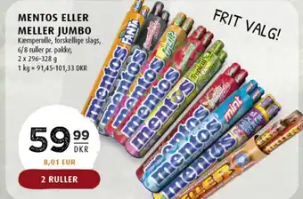 Scandinavian Park Mentos Eller Meller Jumbo tilbud