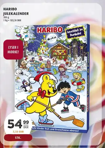 Scandinavian Park Haribo Julekalender tilbud