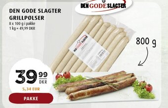 Scandinavian Park Den Gode Slagter Grillpølser tilbud