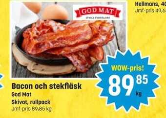 Eurocash Bacon och stekfläsk tilbud