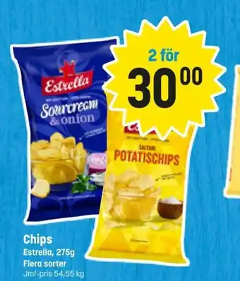 Eurocash Chips Estrella tilbud