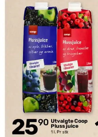 Matkroken Utvalgte Coop Pluss juice tilbud