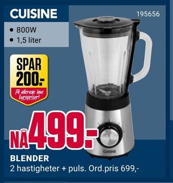 Europris Blender tilbud