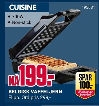 Belgisk vaffeljern