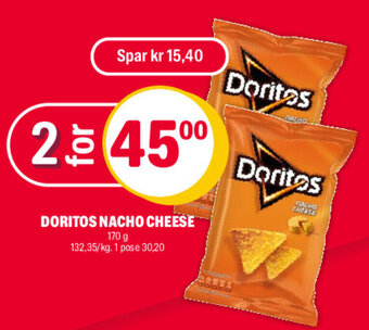 Coop Extra Doritos Nacho Cheese tilbud