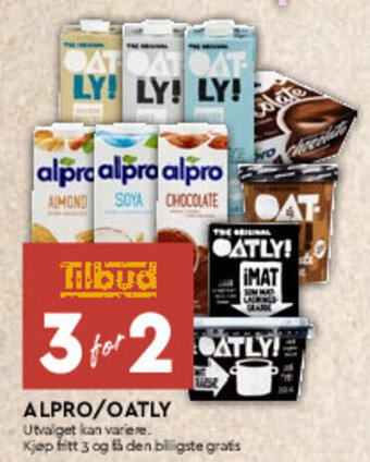 Coop Mega Alpro/Oatly tilbud