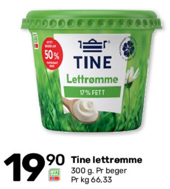 Matkroken Tine Lettrømme tilbud