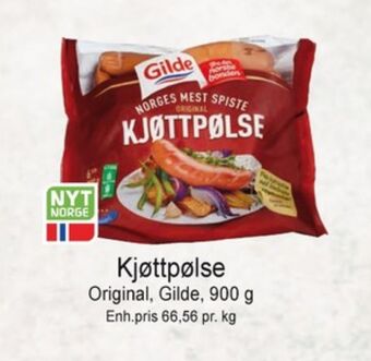Joker Gilde kjøttpølser tilbud