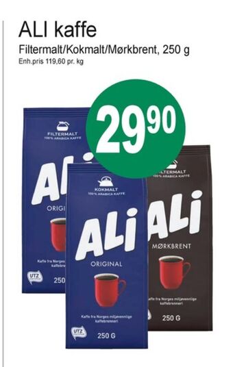 Joker Ali kaffe formalet tilbud