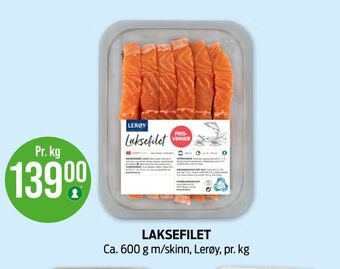Kiwi Lerøy laksefilet tilbud