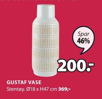 JYSK Gustaf vase tilbud