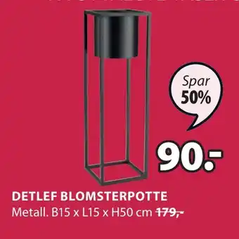 JYSK Detlef blomsterpotte tilbud