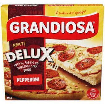 Meny Grandiosa pizza tilbud