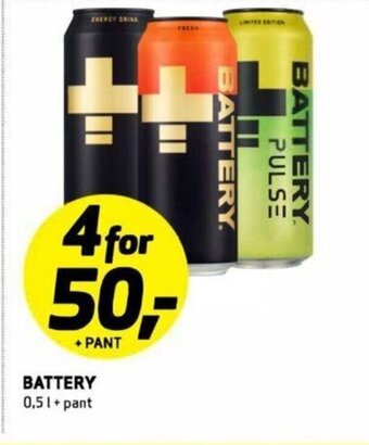 Bunnpris Battery tilbud
